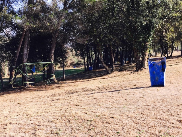Paintball escenario las banderas